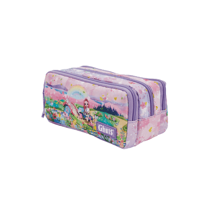 Estojo Triplo Ghuts Garden Girl | 3 Compartimentos