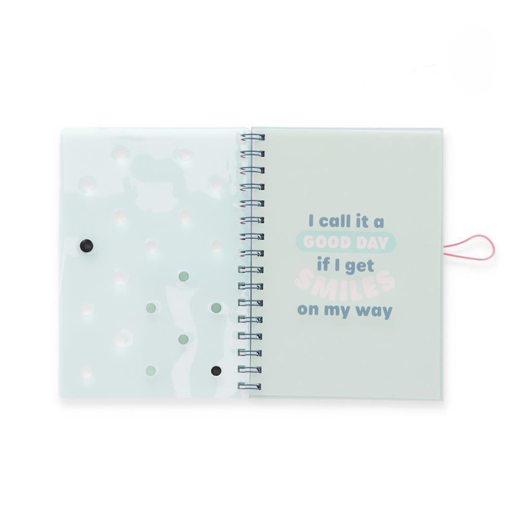 Conjunto de Caderno A5 com Pins - Saúde - Mr. Wonderful