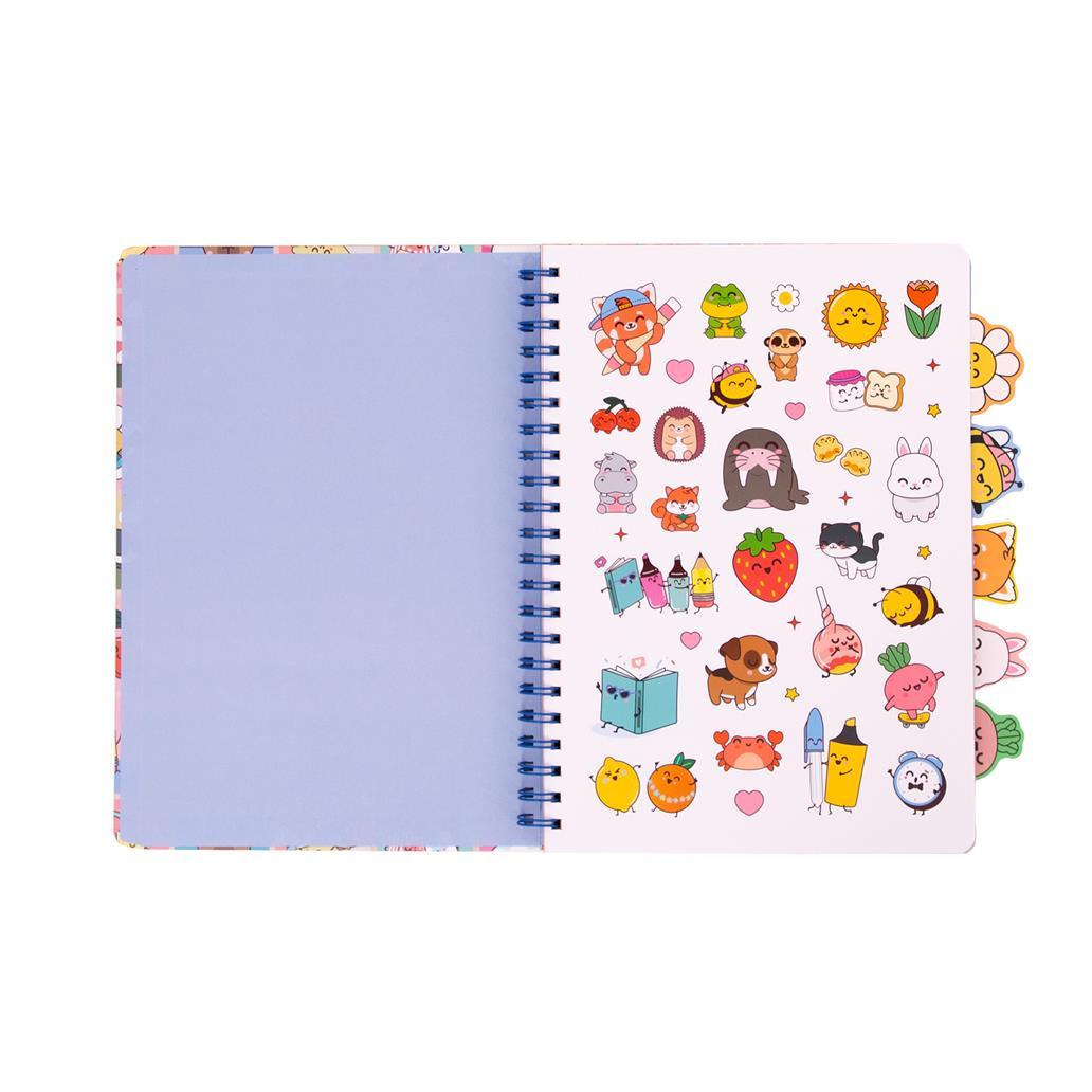 Caderno A4 com Separadores - Wonder Comic - Mr. Wonderful