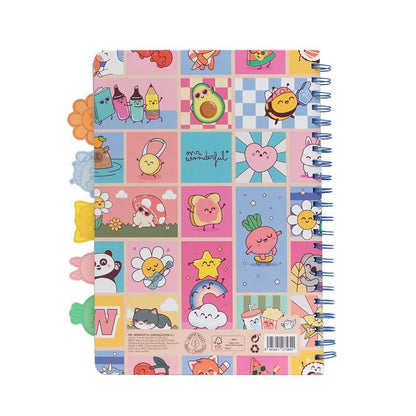 Caderno A4 com Separadores - Wonder Comic - Mr. Wonderful