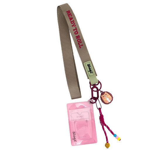 Fita Lanyard com Porta-Cartões – Ouriço