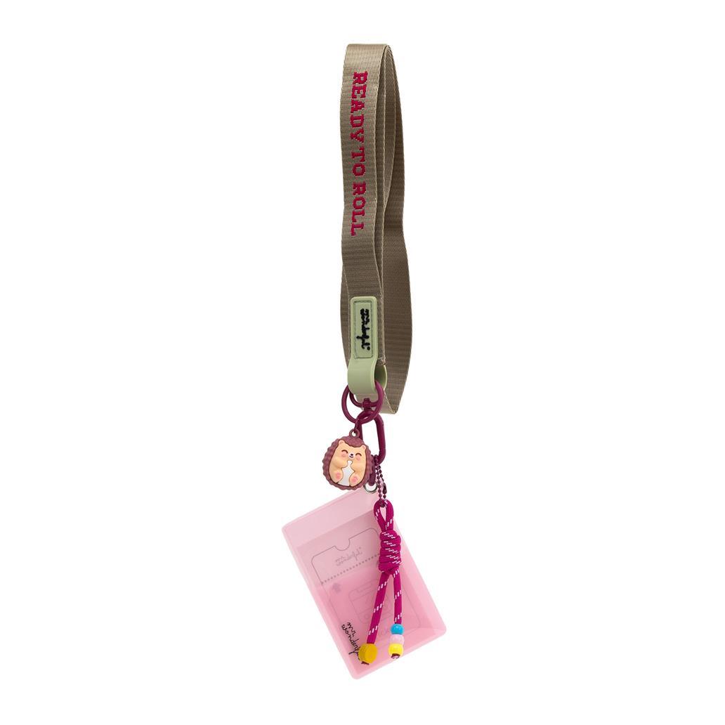 Fita Lanyard com Porta-Cartões – Ouriço