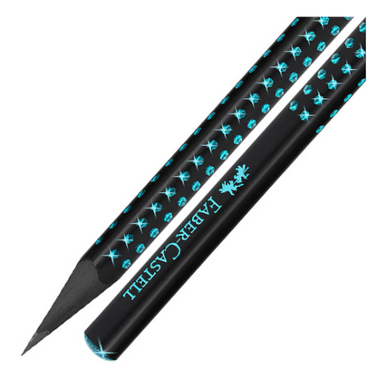 Lápis Grafite Faber-Castell Sparkle Azul Midnight