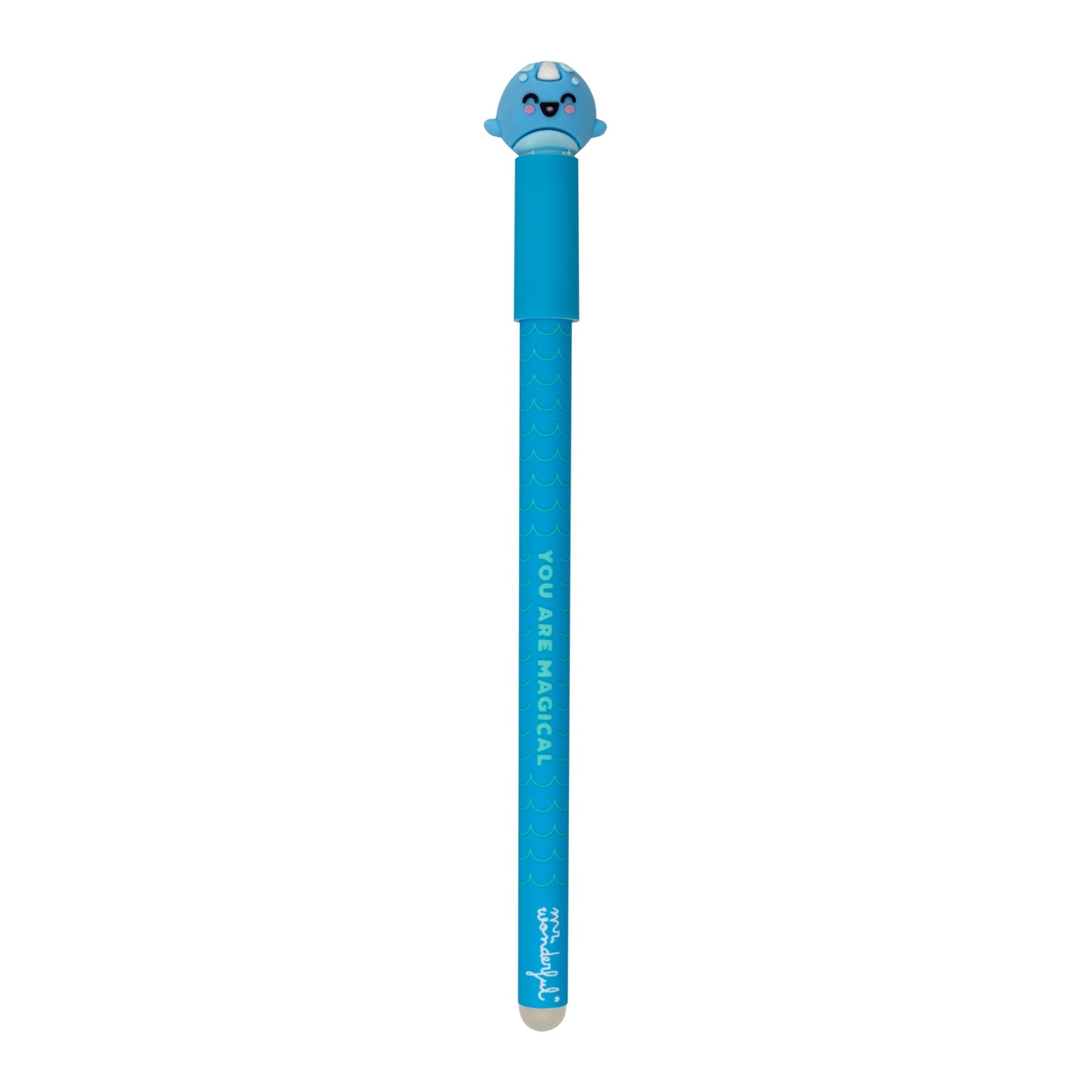 Caneta apagável Bo-Bo Karl the Narwhal - Você é mágico