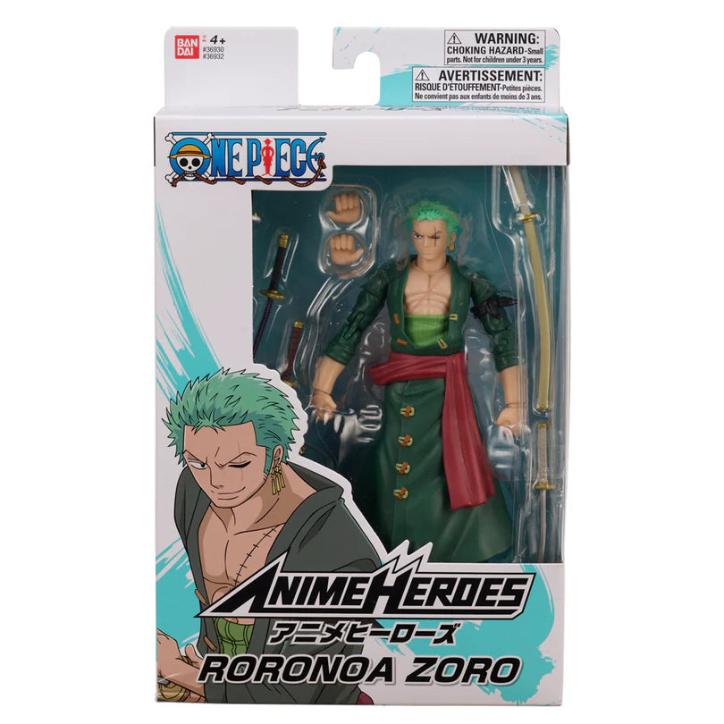 Boneco Bandai One Piece - Roronoa Zoro