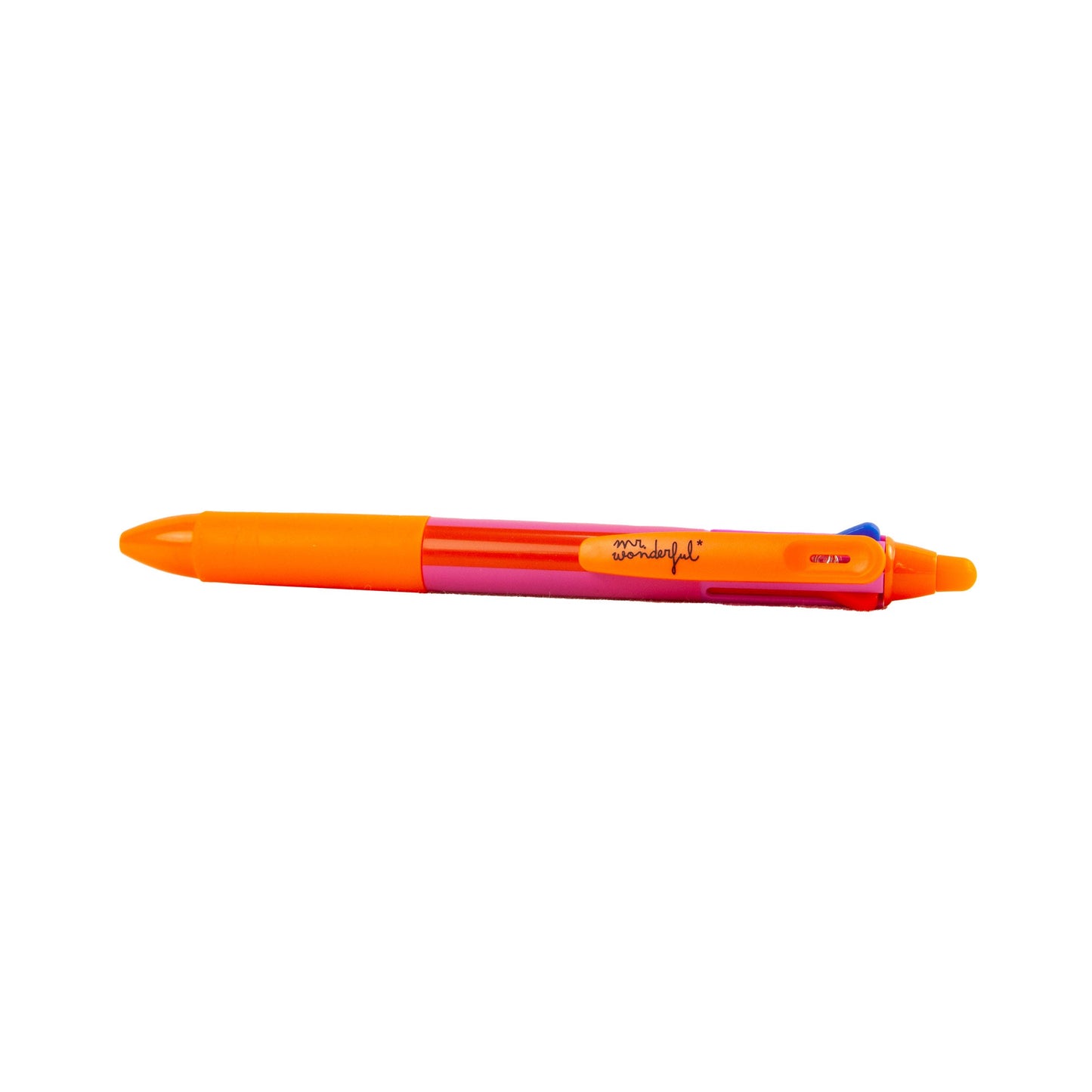 Caneta Apagável com 3 Tintas - Fúcsia