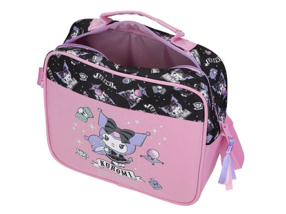 Lancheira Térmica Kuromi Fortune Telling Sanrio Rosa | Bolsa Térmica Escolar