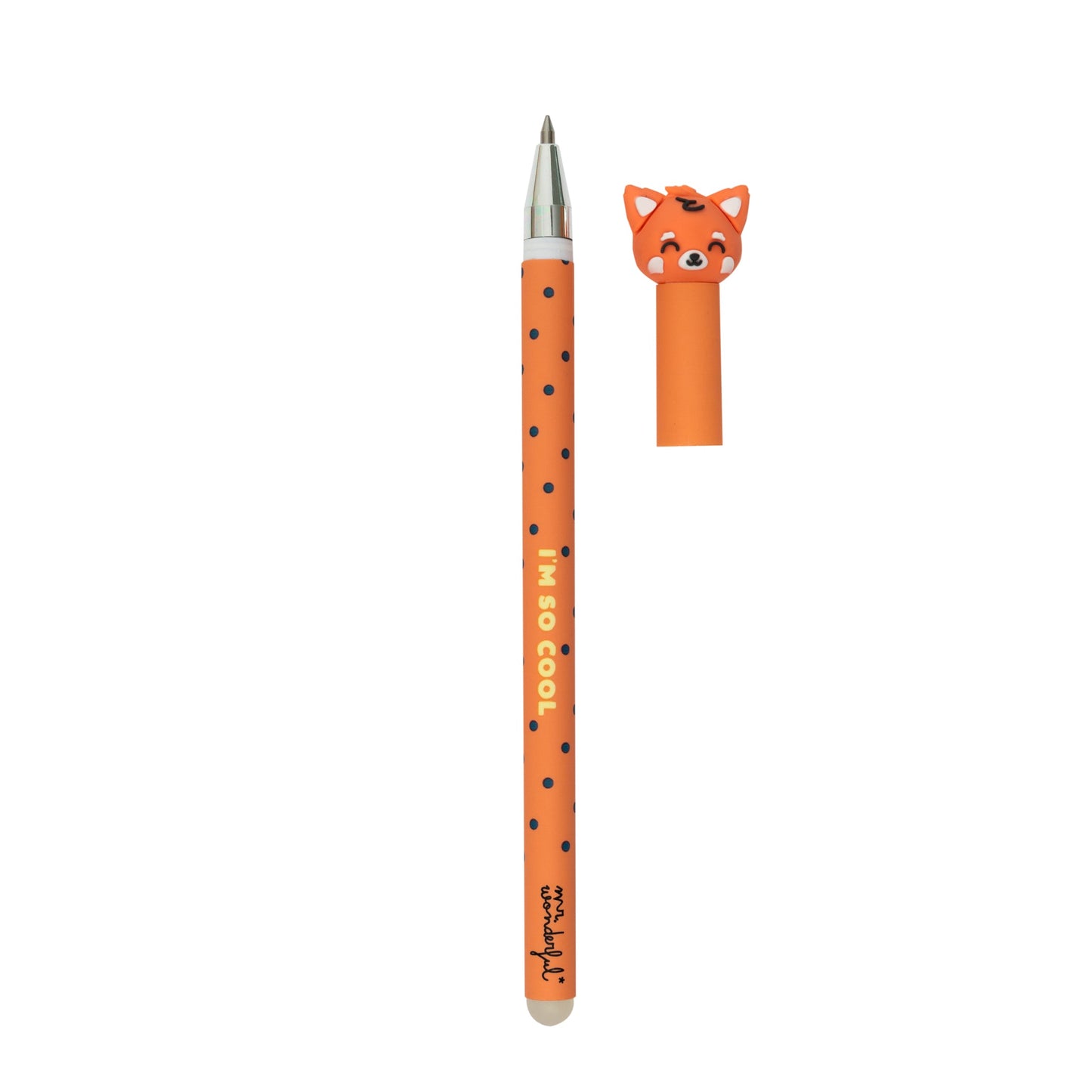 Caneta apagável Bo-Bo Red Panda Wondo - Eu sou tão legal