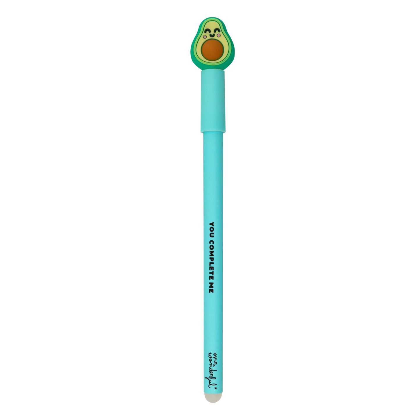 Bo-Bo Mole, a Caneta Apagável de Abacate - Você me completa