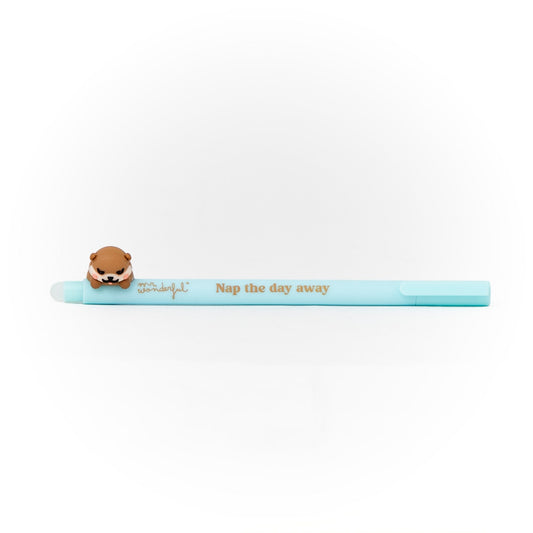 Caneta apagável Lazy lontra - Nap the day away