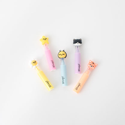 Conjunto de 5 marca-textos pastel – Cores suaves, ideias brilhantes - Live in colour