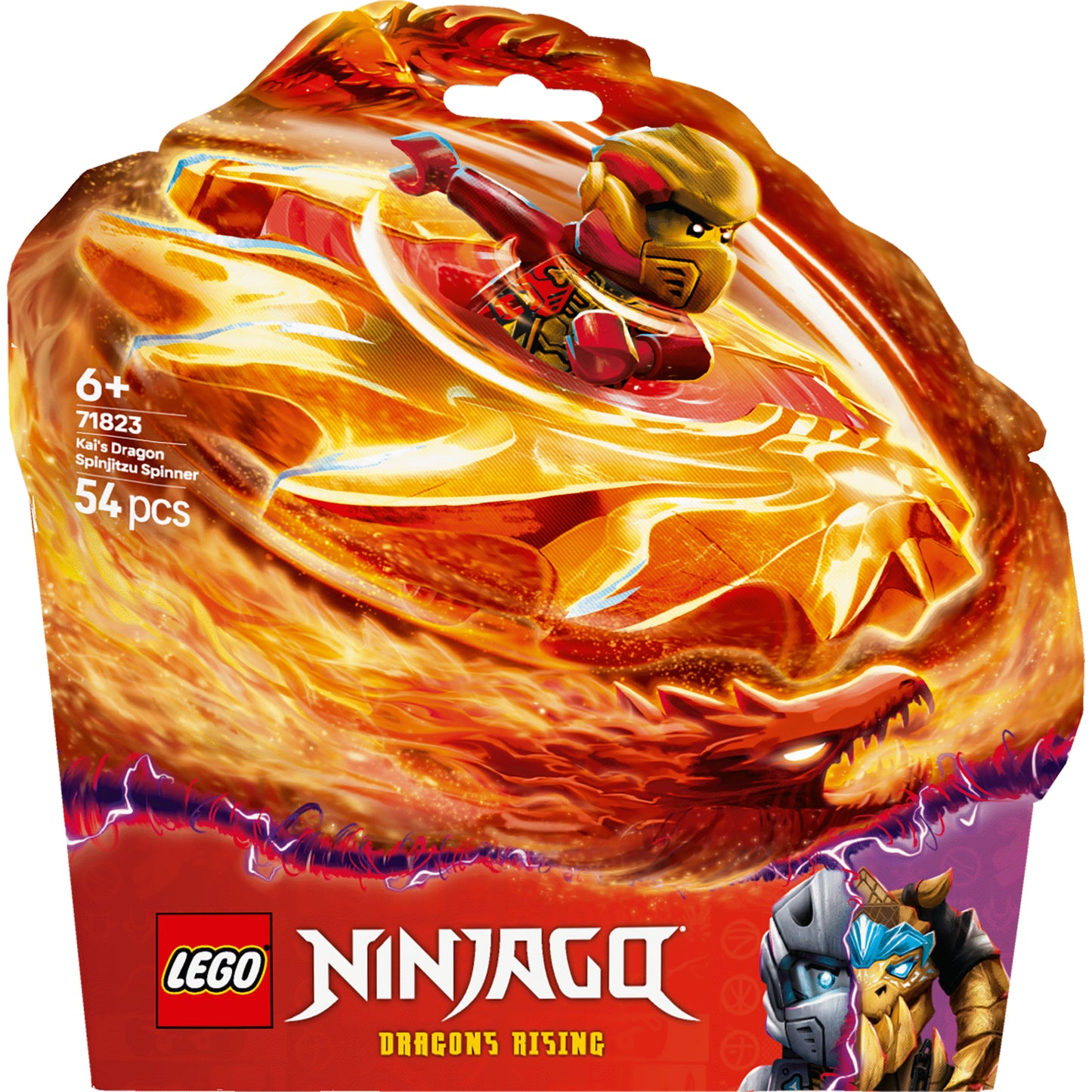 LEGO Ninjago - Spinner de Spinjitzu do Dragão do Kai