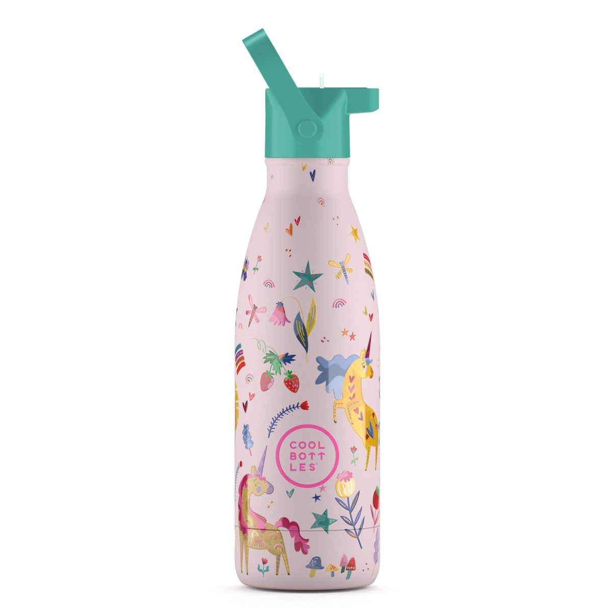 Garrafa Térmica COOL BOTTLES Funny Unicorns 350ml