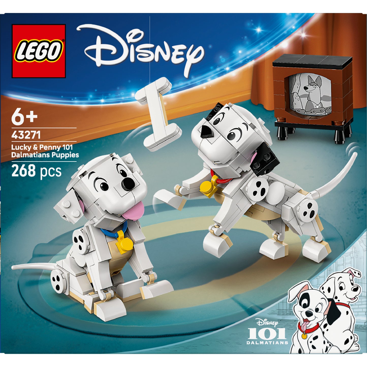 LEGO Disney - Lucky & Penny: Cachorrinhos dos 101 Dálmata