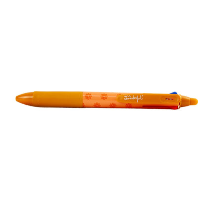 Caneta Apagável com 3 Tintas - Salmão
