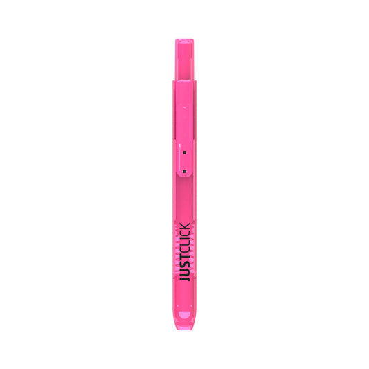 Sublinhador fluorescente JustClick Rosa