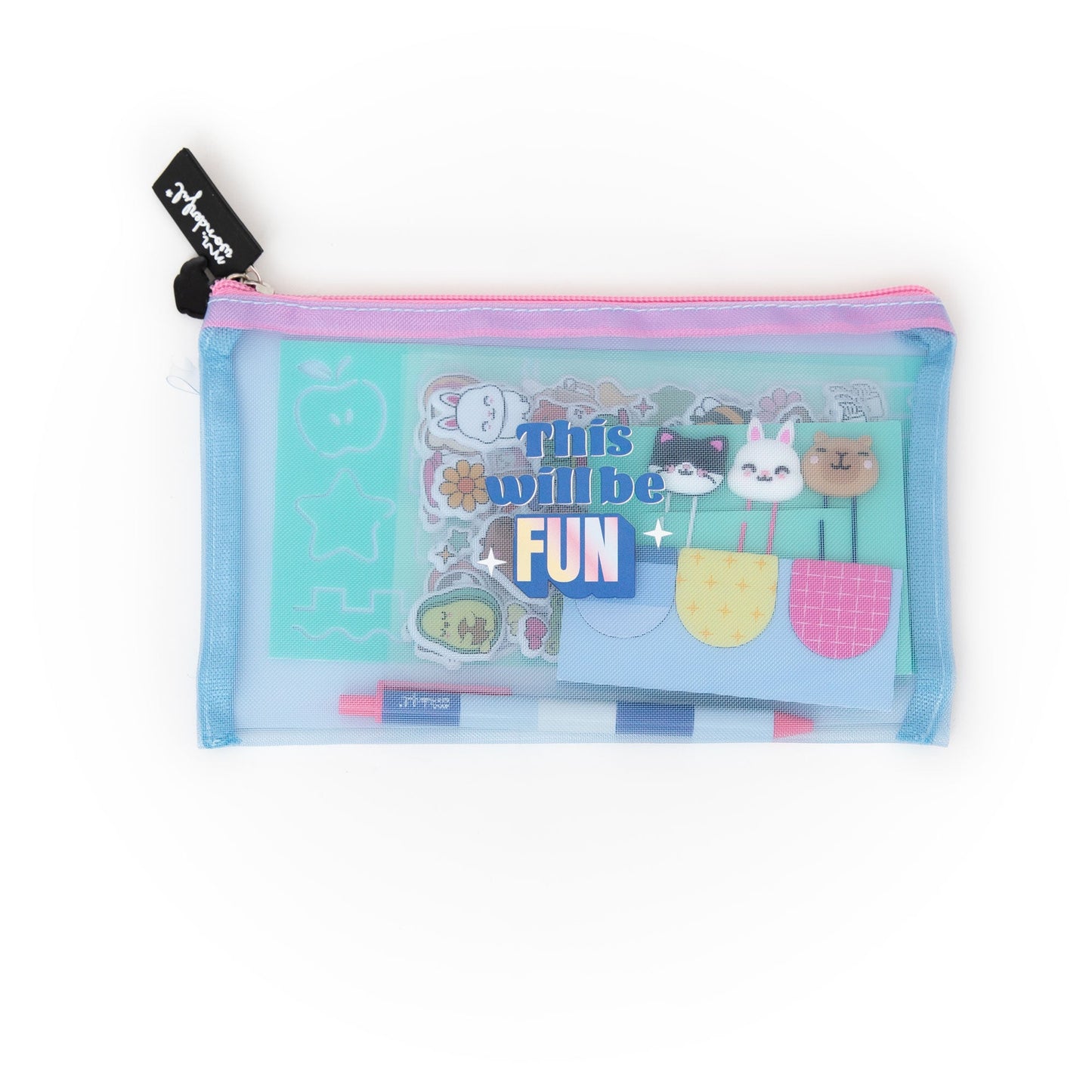 Conjunto de escrita para decorar a sua agenda - Isto vai ser divertido