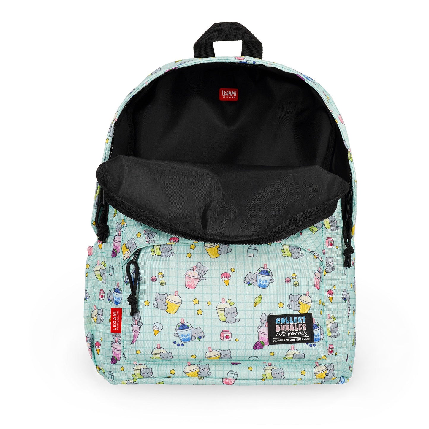 Mochila Legami Gato Bubble Tea
