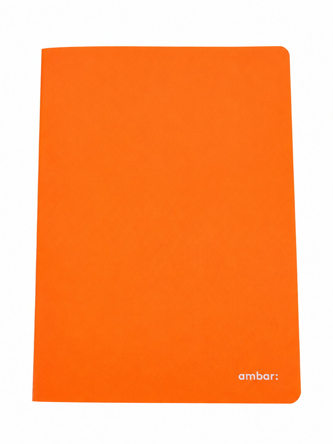Caderno A4 Agrafado Ambar School Pautado | Capa Plástica 48 Folhas 90g