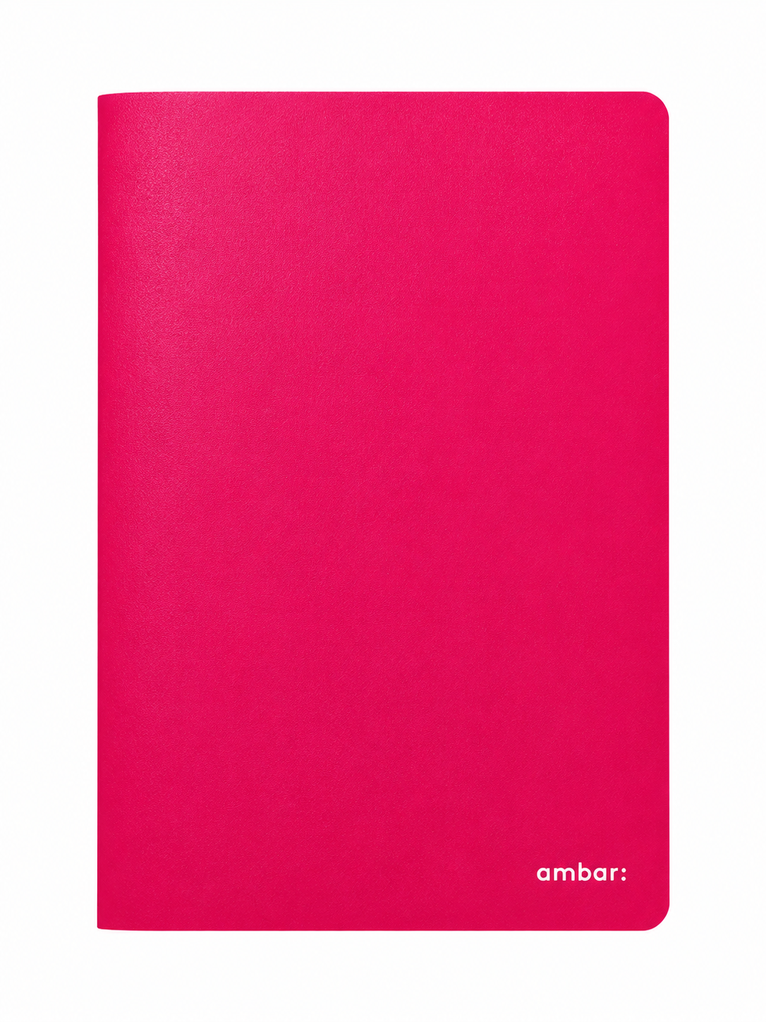 Caderno A4 Agrafado Ambar School Pautado | Capa Plástica 48 Folhas 90g