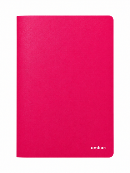 Caderno A4 Agrafado Ambar School Quadriculado | Capa Plástica 48 Folhas 90g