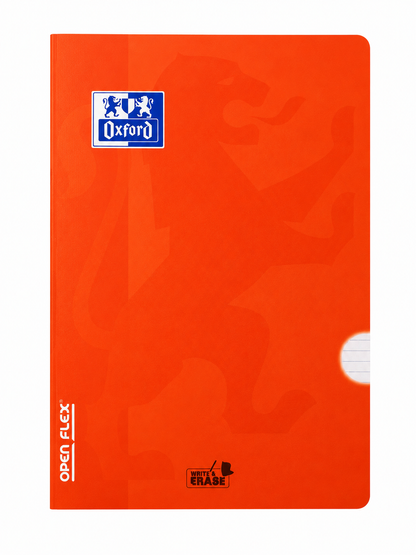 Caderno A4 Agrafado Oxford OpenFlex Pautado | Capa Plástica 48 Folhas 90g