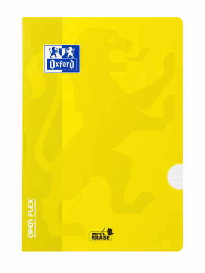 Caderno A4 Agrafado Oxford OpenFlex Pautado | Capa Plástica 48 Folhas 90g