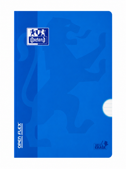 Caderno A4 Agrafado Oxford OpenFlex Pautado | Capa Plástica 48 Folhas 90g