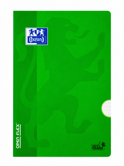 Caderno A4 Agrafado Oxford OpenFlex Pautado | Capa Plástica 48 Folhas 90g
