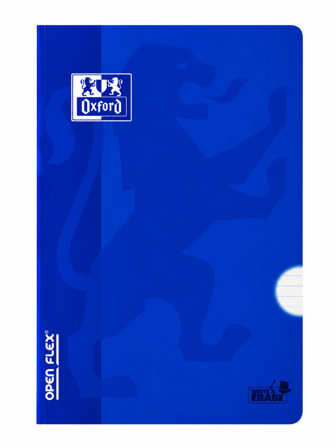 Caderno A4 Agrafado Oxford OpenFlex Pautado | Capa Plástica 48 Folhas 90g
