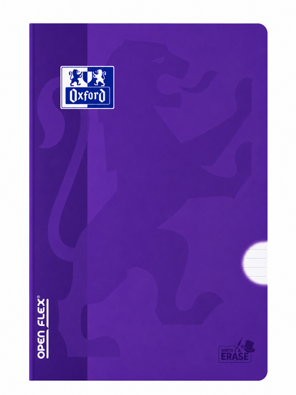 Caderno A4 Agrafado Oxford OpenFlex Pautado | Capa Plástica 48 Folhas 90g