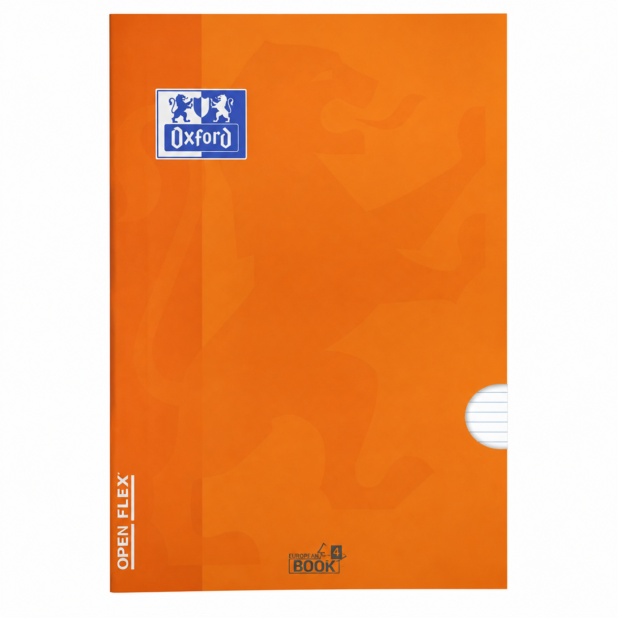 Caderno A4 Agrafado Oxford OpenFlex Pautado | Capa Plástica 48 Folhas 90g