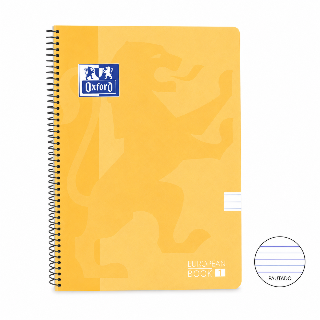 Caderno Oxford Cor Pastel Capa Plástica