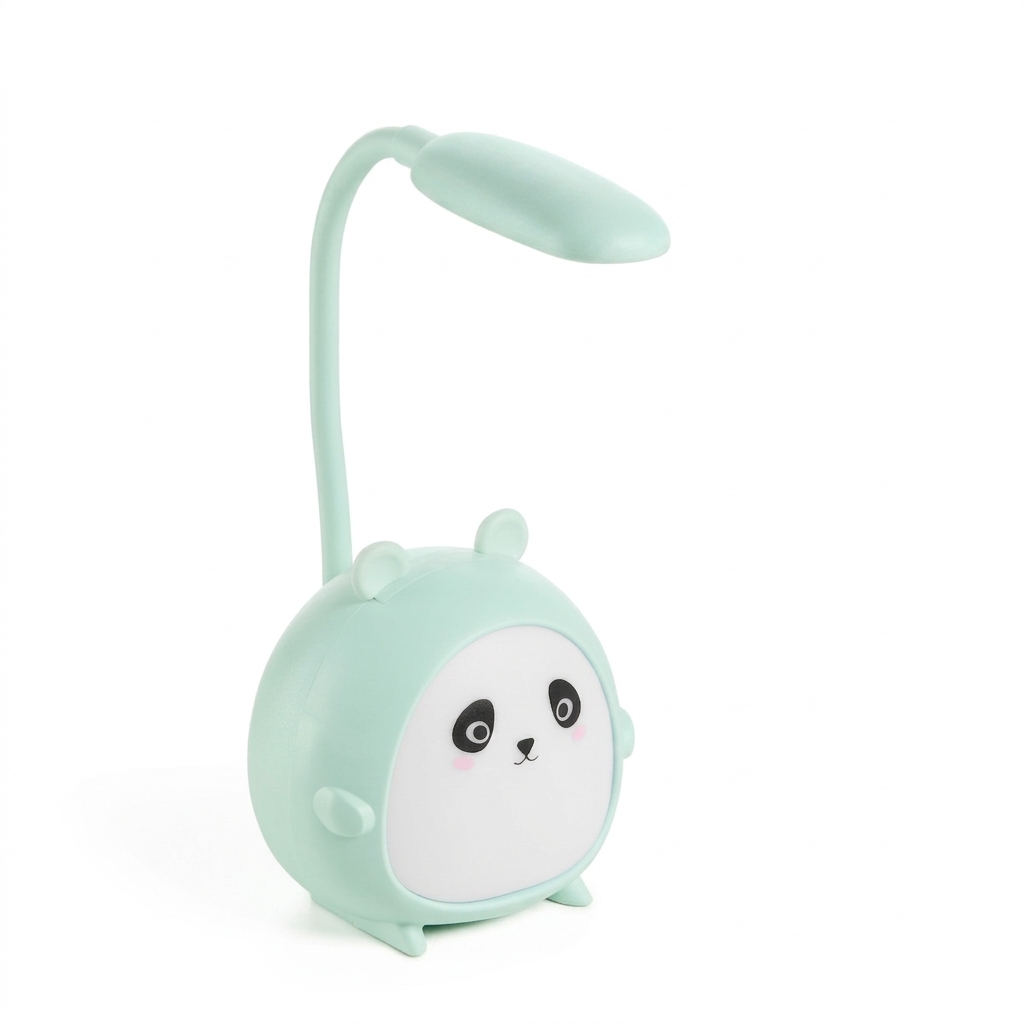 Candeeiro e Luz de Secretária LED BACK2FUN Panda Menta