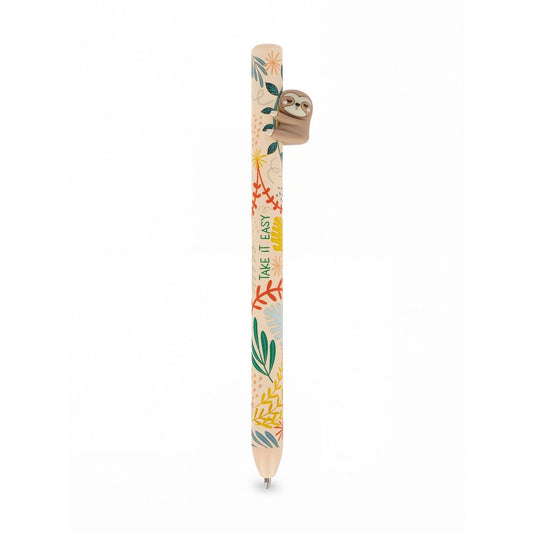 Caneta Retrátil Sloth “Take it Easy” — Free Hugs — Legami