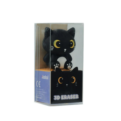 Borracha 3D Gato Preto itotal