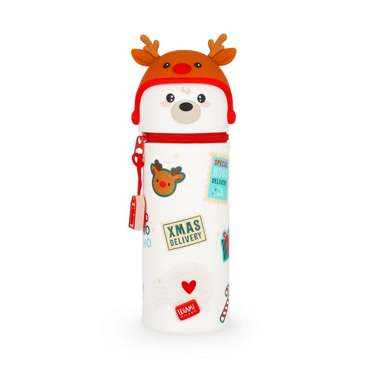 Legami Kawaii – Estojo 2 em 1 Urso-Polar de Natal – Legami KA0030, fotografia oficial 1