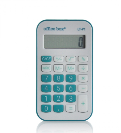 Calculadora escolar 8 Dígitos 'Pocket' - Azul