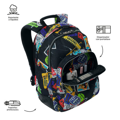 Mochila Escolar Rayol 8C5