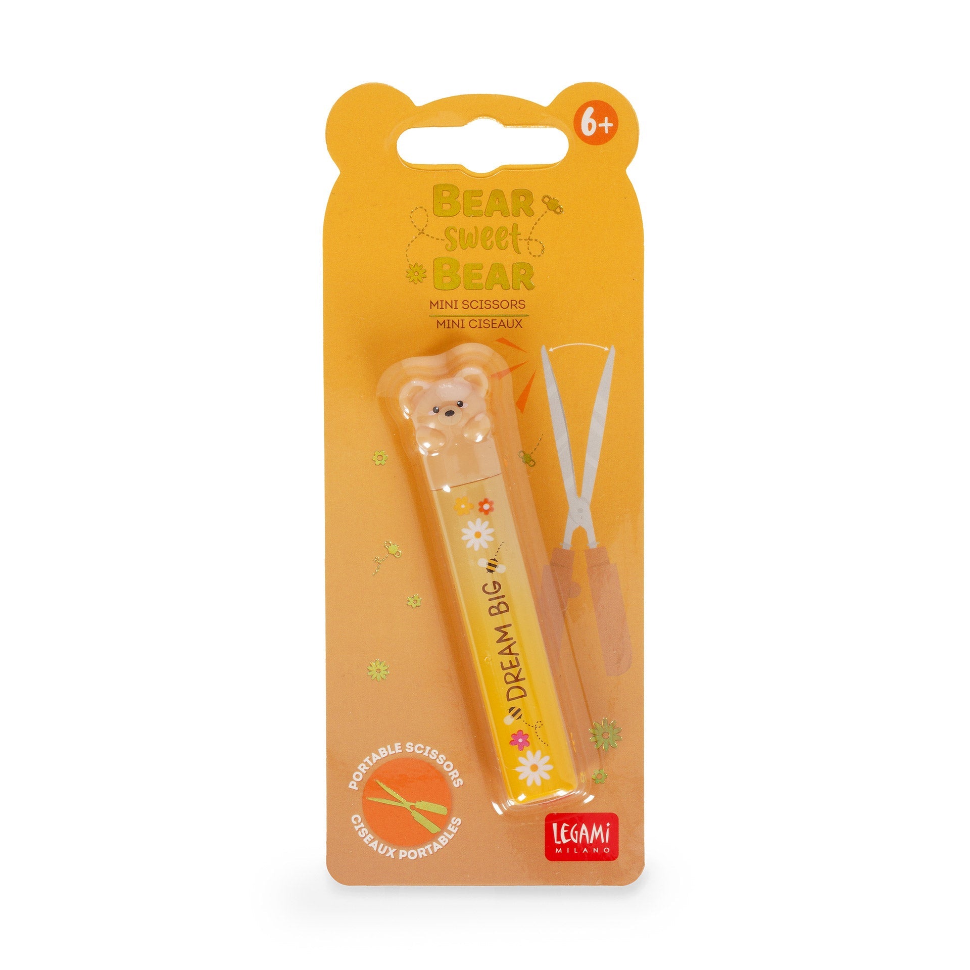 Mini tesoura Legami urso