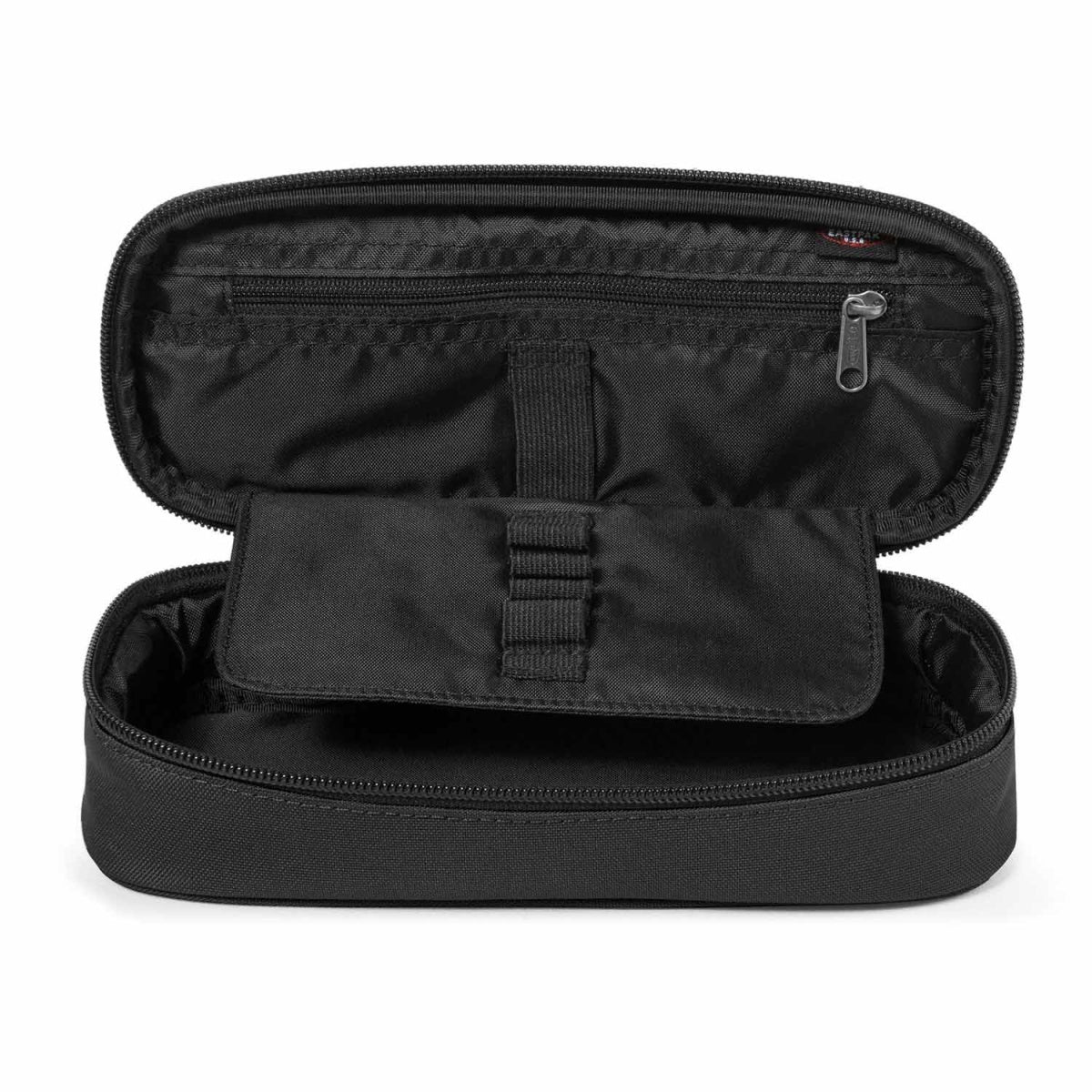 Estojo Eastpak Oval Single Black | Estojo Escolar Preto para Canetas e Material Escolar