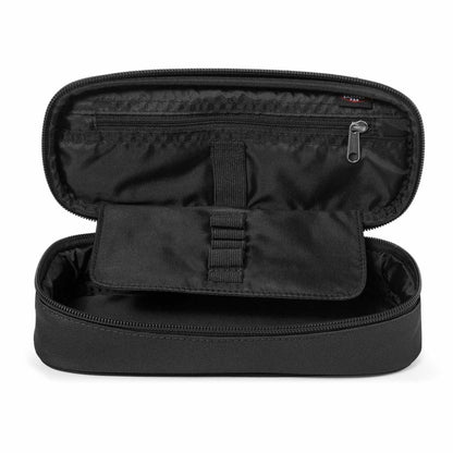Estojo Eastpak Oval Single Black | Estojo Escolar Preto para Canetas e Material Escolar