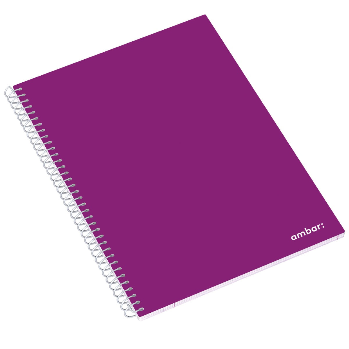 Caderno A4 Espiral Ambar School Pautado | 80 Folhas 70g Sortido