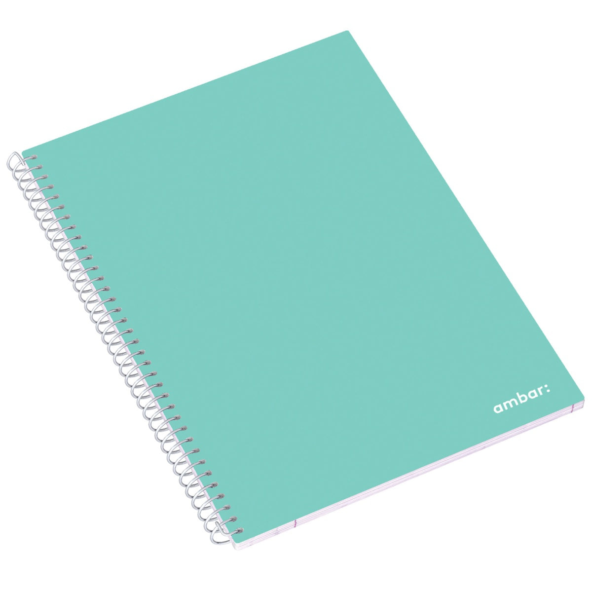 Caderno A4 Espiral Ambar School Pautado | 80 Folhas 70g Sortido