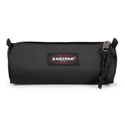 Estojo Eastpak Benchmark Single Black | Estojo Escolar Preto para Canetas, Lápis e Material Escolar