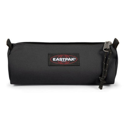 Estojo Eastpak Benchmark Single Black | Estojo Escolar Preto para Canetas, Lápis e Material Escolar