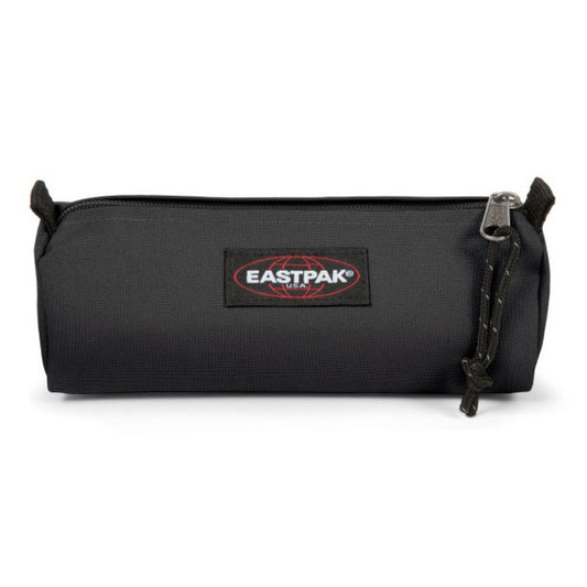 Estojo Eastpak Benchmark Single Black | Estojo Escolar Preto para Canetas, Lápis e Material Escolar