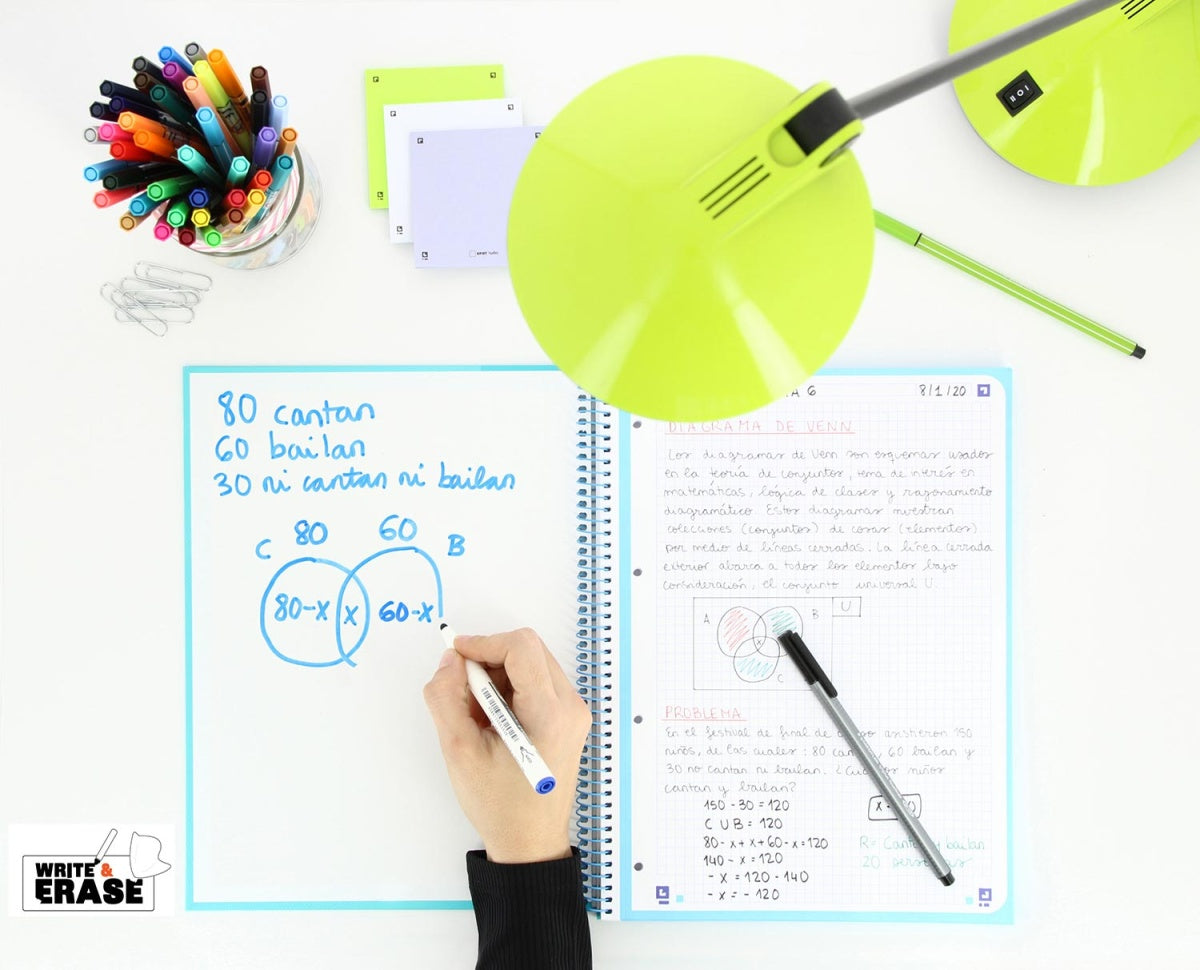 Caderno Oxford Espiral Quadriculado Capa Dura