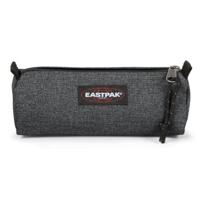 Estojo Eastpak Benchmark Single Black Denim | Estojo Escolar para Canetas, Lápis e Material Escolar