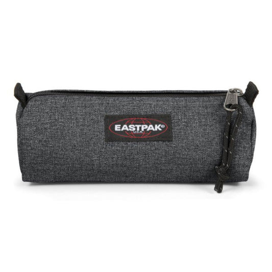 Estojo Eastpak Benchmark Single Black Denim | Estojo Escolar para Canetas, Lápis e Material Escolar